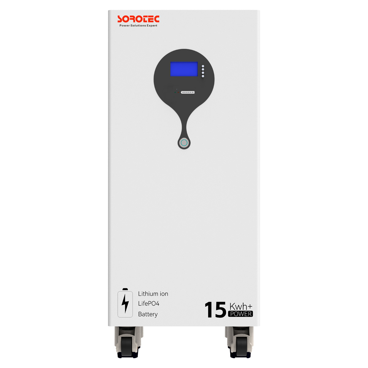 Акумуляторна батарея (АКБ) Sorotec LiFePO4 51,2V/300Ah 15360Wh Wi-Fi настінна