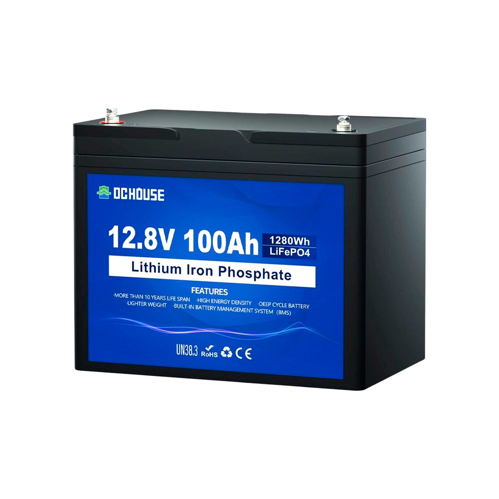 Акумуляторна батарея LiFePO4 DC HOUSE 12.8V 100Ah Bluetooth