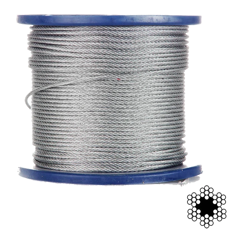 APRO 6 мм DIN 3060 (6х19 + FC) 100м
