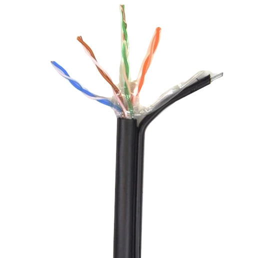 Atis UTP 4*2*0.5-CU PE MP кат.5е (UTP мідь зовнішній з дротом) бухта 305м