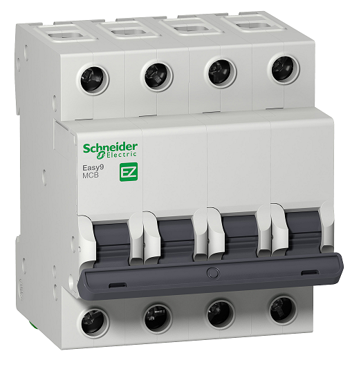 Автоматический выключатель Schneider Electric Easy9 4P C=63A (EZ9F34463)