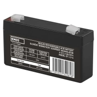 Батарея к ИБП EMOS B9651 AGM 6V 1.3Ah fast 4,7mm (B9651)
