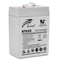 Батарея к ИБП Ritar AGM RT655, 6V-5.5Ah (RT655)