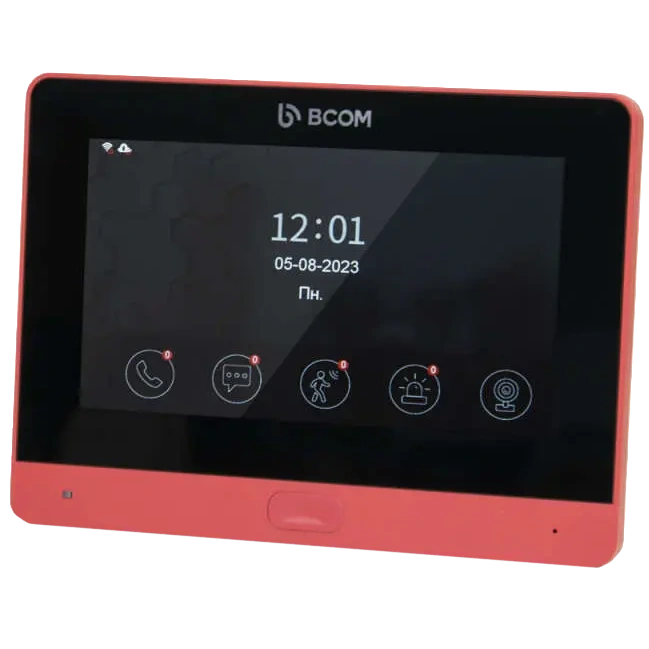 BCOM BD-760FHD/T Red