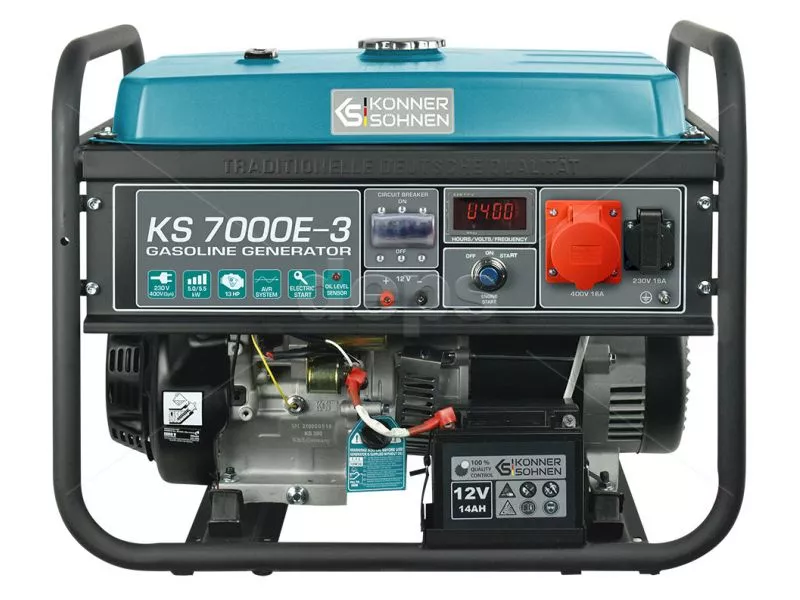 Бензиновий генератор Konner&Sohnen KS 7000E-3