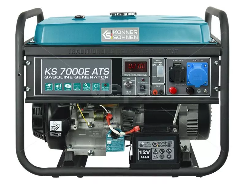 Бензиновий генератор Konner&Sohnen KS 7000E ATS