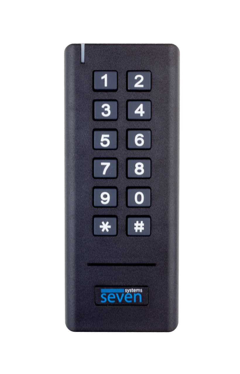 Бездротова клавіатура з вбудованим зчитувачем SEVEN LOCK SK-7712b