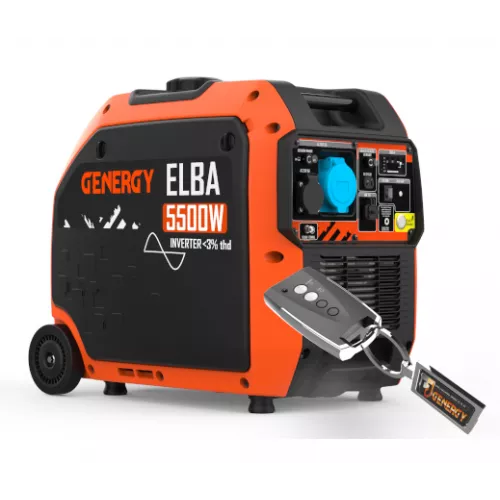 Безиновый инверторный генератор GENERGY ELBA RC 5500W