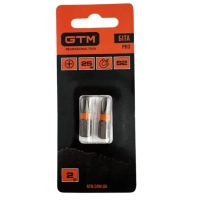 Біта для шуруповерта GTM PH3, 25мм, 2шт. (SB-H3-25B)
