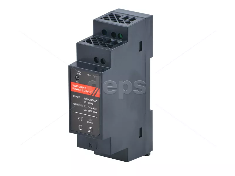 Блок питания 12В/2A на DIN-рейку BestEn PS-12V/2A-01-DIN (24W) slim