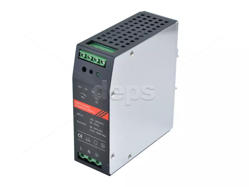 Блок питания 48В/2.5A на DIN-рейку FoxGate PS-48-2.5-02-DIN (120Вт | 2 кан)