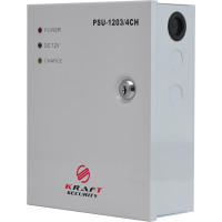 Блок питания для систем видеонаблюдения Kraft Energy PSU-1203/4CH