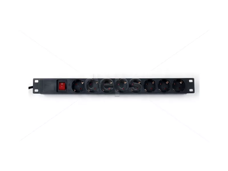 Блок сетевых розеток Crosver PDU19-8E-LSP