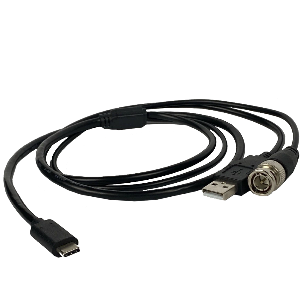 BNC + USB - Type C 1м