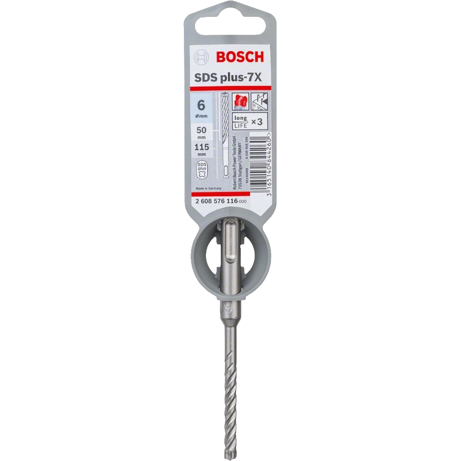Bosch SDS Plus-7X 6x50x115 мм