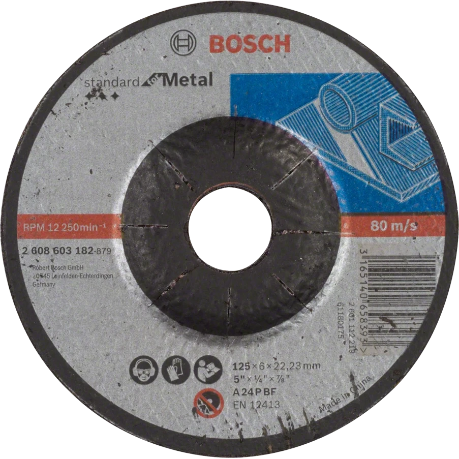 Bosch Standard for Metal 125x6x22.23 мм