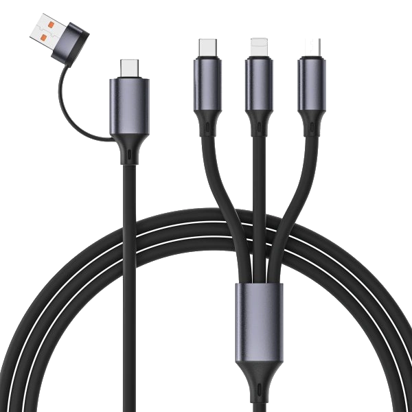 Cablexpert USB A/C-папа/Lightning/Micro/Type-C 1.5 м