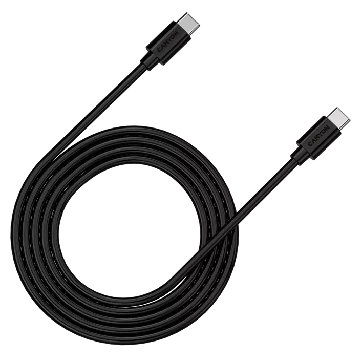 Canyon C12 black (100W USB-C - USB-C) 2м