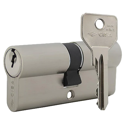 CISA C2000 70 (35*35) нікель матовий 3 ключі