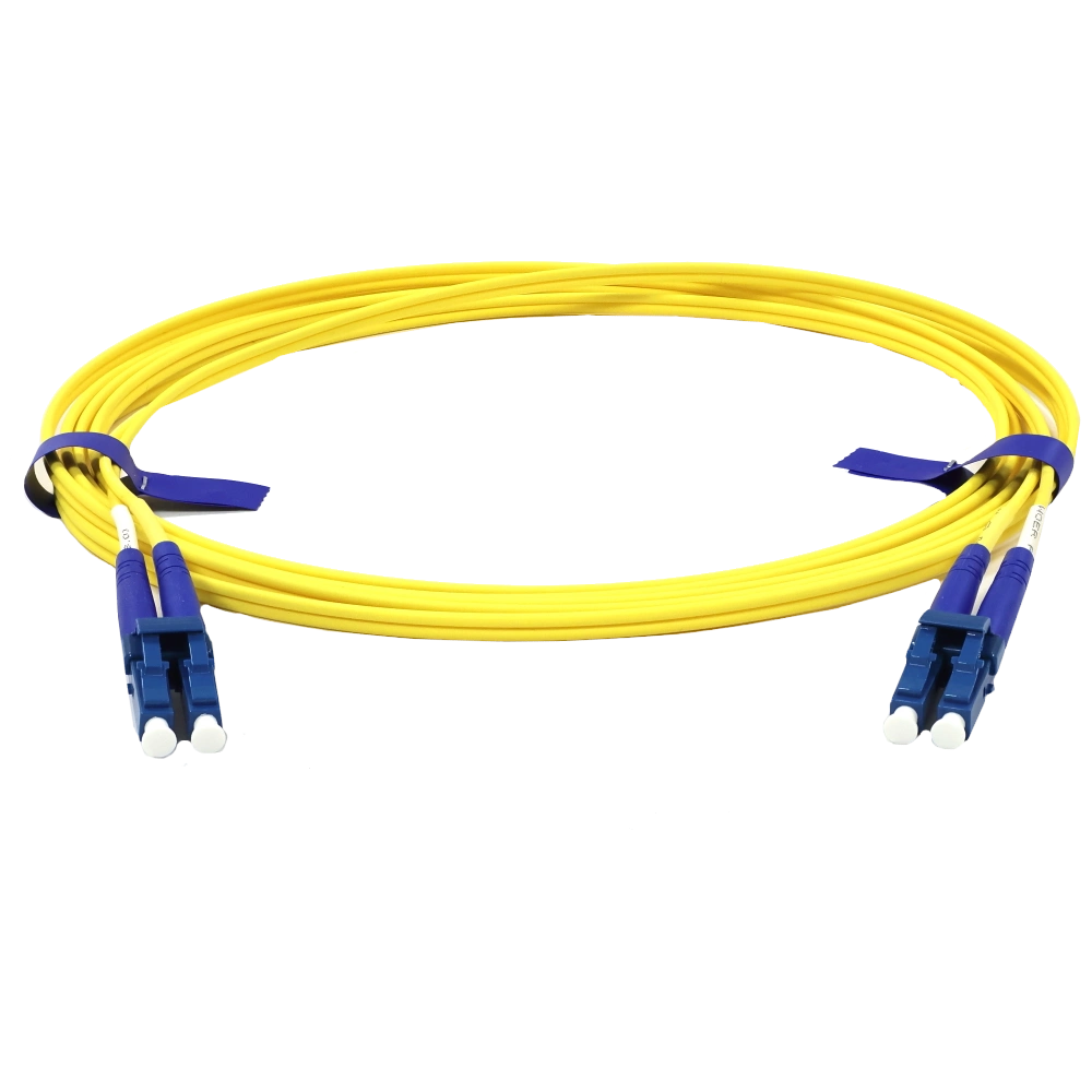 CMS Патчкорд оптичний LC/UPC-LC/UPC SM 1.5 м Duplex Slim
