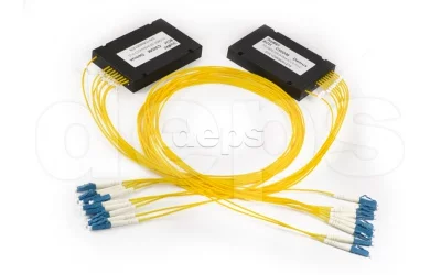 CWDM-1SM-02-04wave-2.0-1m-LC, Мультиплексор/Демультиплексор 2 канали по одному волокну, 4 довжини хвиль CWDM-1SM-02-04wave1-2.0-1m-LC