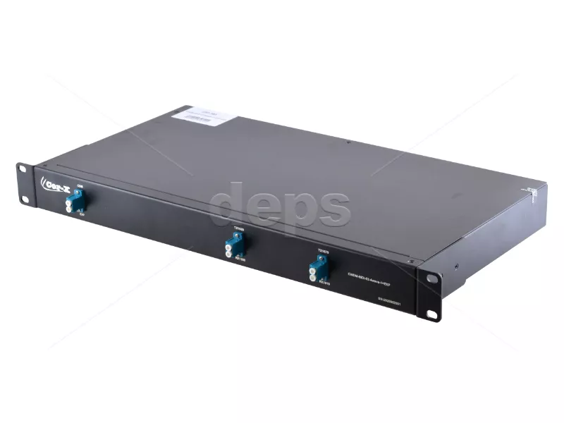 CWDM-BiDi-02-04wave+EXP, Мультиплексор/Демультиплексор 2 канали по одному волокну, 4 довжини хвиль с прохідним портом EXP CWDM-BiDi-02-4wave-2+EXP