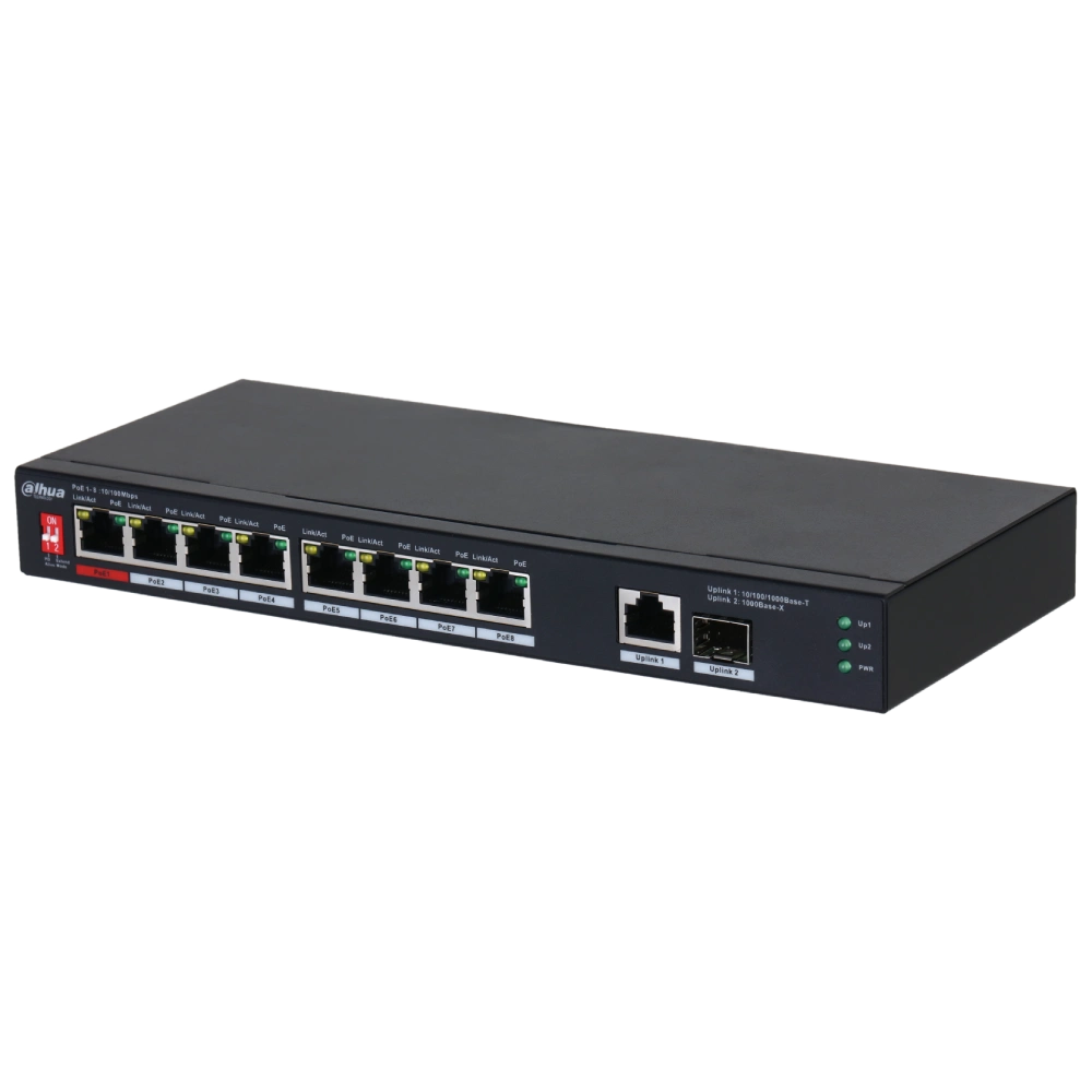 Dahua DH-PFS3110-8ET1GT1GF-96 PoE