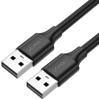 Дата кабель USB 2.0 AM/AM 2.0m US102 black Ugreen (10311)