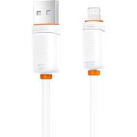 Дата кабель USB 2.0 AM to Lightning 1.0m 3A white XO (NB302-AI.white)