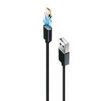 Дата кабель USB 2.0 AM to Micro 5P 1.0m Magnet Grand-X (MG-01M)