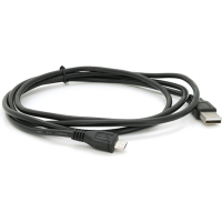 Дата кабель USB 2.0 AM to Micro 5P 1.5m black Voltronic (YT-AM/Mc-1.5Bl/00336)