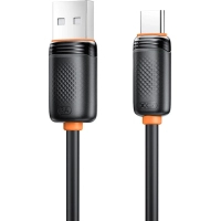 Дата кабель USB 2.0 AM to USB-C 1.0m 3A black XO (NB302-AC.black)