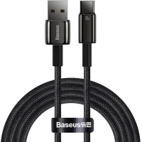 Дата кабель USB 2.0 AM to USB-C 2.0m 100W black Baseus (CAWJ000101)