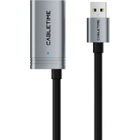 Дата кабель USB 3.0 AM/AF 20.0m active Cabletime (CA915194)