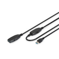 Дата кабель USB 3.0 AM/AF 20.0m Active Digitus (DA-73107)