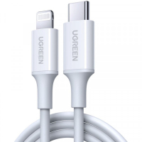 Дата кабель USB-C to Lightning 1.0m 3A US171 white Ugreen (10493)