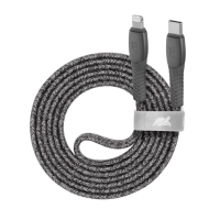 Дата кабель USB-C to Lightning 1.2m 3А grey USB2.0 RivaCase (PS6107 GR12)