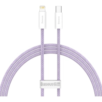 Дата кабель USB-C to Lightning 2.0m 20W purple Baseus (CALD000105)