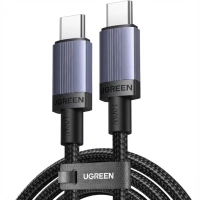 Дата кабель USB-C to USB-C 0.5m 100W 480Mbps black Ugreen (65831)
