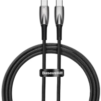 Дата кабель USB-C to USB-C 1.0m 100W black Baseus (CADH000701)