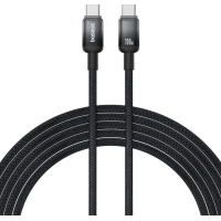 Дата кабель USB-C to USB-C 1.0m 100W black Baseus (P10374902111-00)
