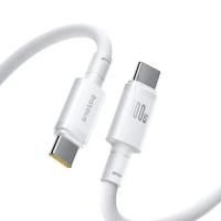 Дата кабель USB-C to USB-C 1.0m 100W white Baseus (E0426V01)