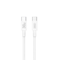 Дата кабель USB-C to USB-C 1.0m 240w White XO (NB-Q298-CC.white)