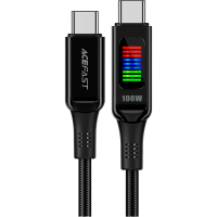 Дата кабель USB-C to USB-C 1.2m 100W with display C7-03 Acefast (6974316282778)