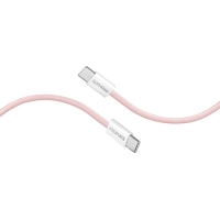 Дата кабель USB-C to USB-C 2.0m Promate (ecoline-cc200.pink)