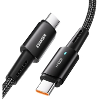 Дата кабель USB-C to USB-C 3.0m 100W black Essager (EXCTT1-CGC01)
