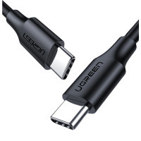 Дата кабель USB-C to USB-C 3.0m 60W US286 Black Ugreen (60788)