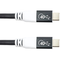 Дата кабель USB-C to USB-C 3.0m PD100W 40Gbps San Guan (CA914135)