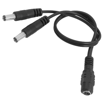 Делитель питания DC-F => 2xDC-M (D 5,5x2,5мм) 40см