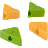 Держатель для кабеля Extradigital CC-965 Cable Clips, Green/Orange (KBC1802)